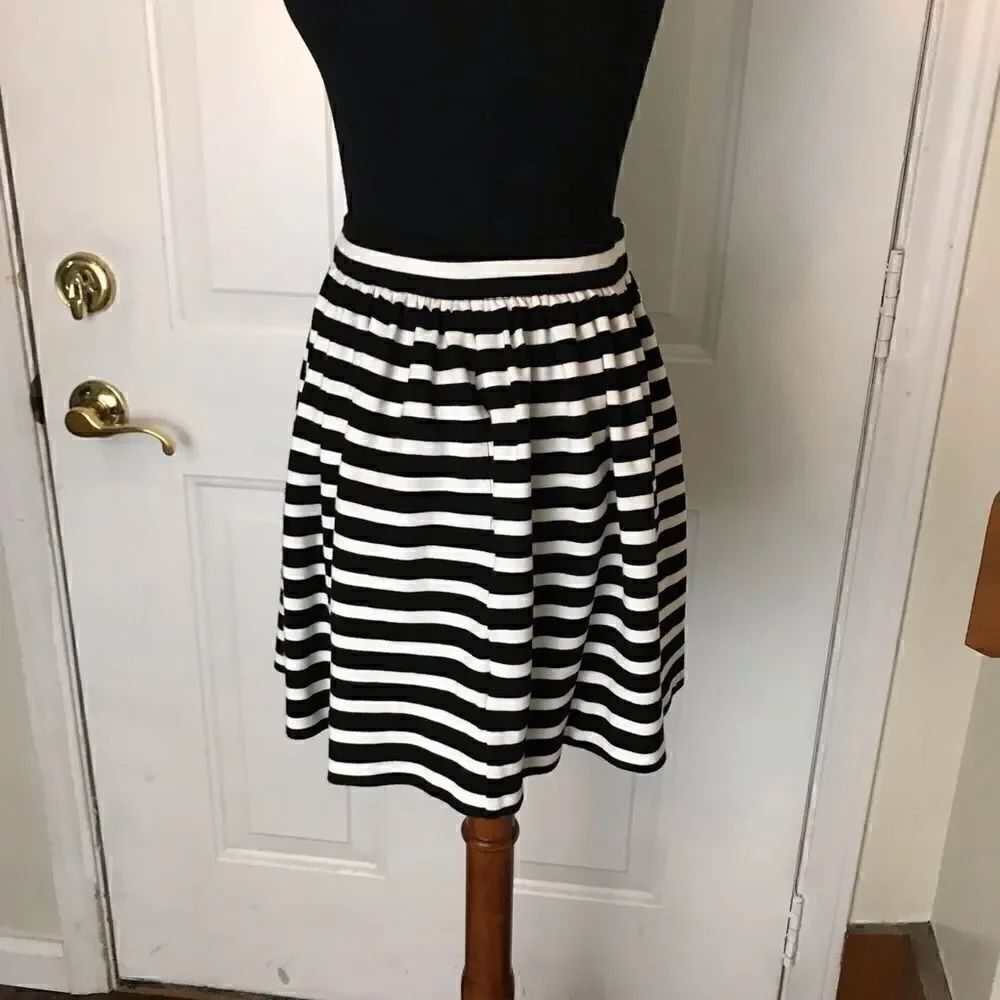 Kate Spade 164/14Y Black & White Skirt